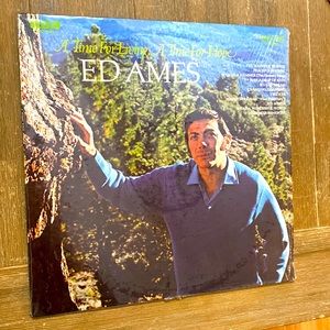 Vinyl: Ed Ames A Time For Living, A Time for Hope 33 1/3 LP Album vintage